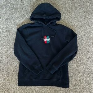 Stussy embroidered hoodie